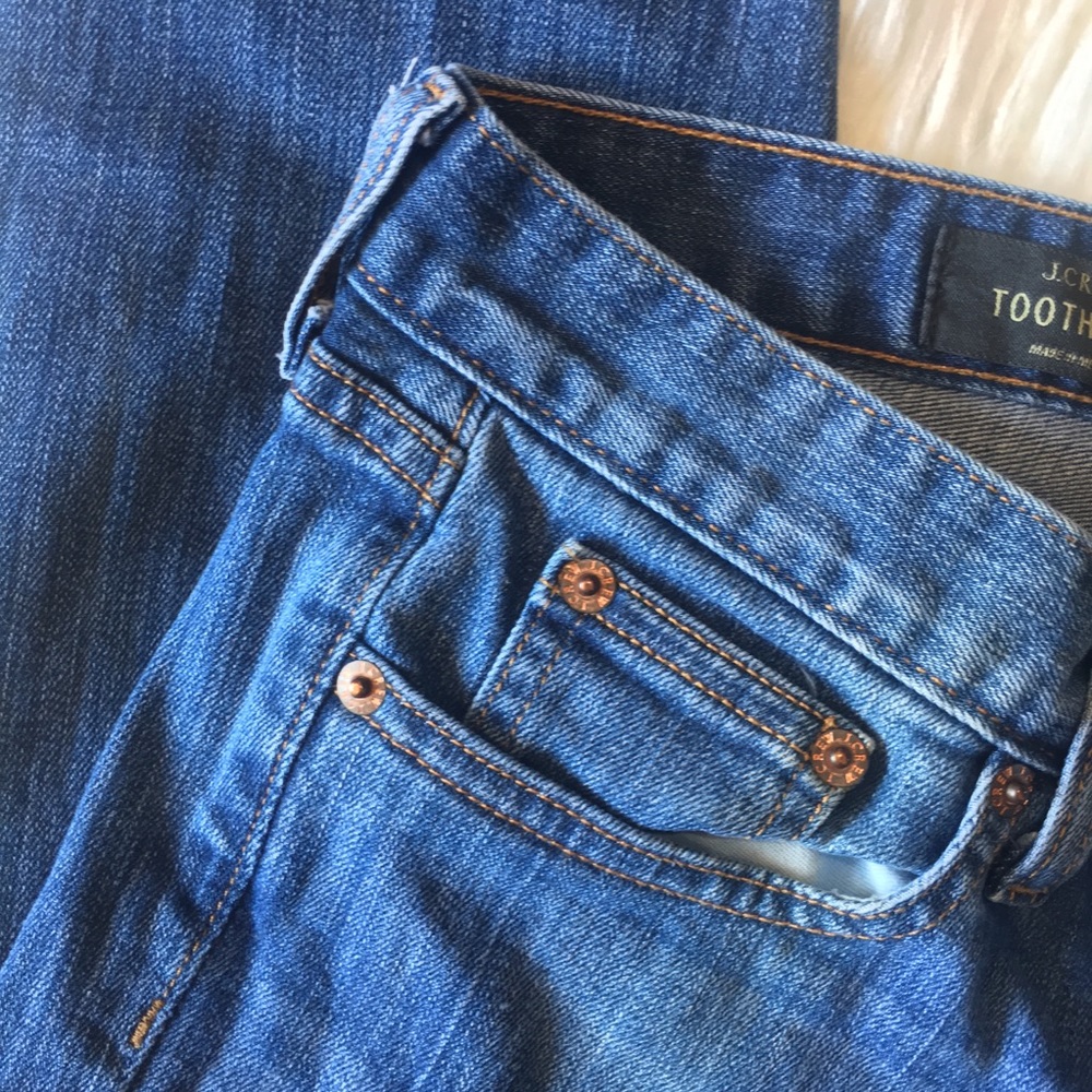 J Crew Toothpick Skinny Ankle Jeans - Picture 3 of 8